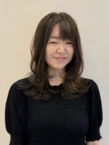 エクリジユウガオカ(equri Jiyugaoka) 【自由が丘】ミディアムレイヤー×オリーブグレージュ