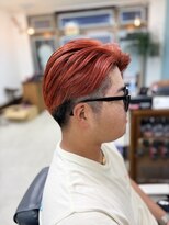 サムズヘア(Sam's hair)&nbsp;メンズカットツーブロックブリーチオンカラー