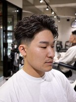 フランクスバーバーザスタンド(Frank’s barber the stand)&nbsp;ガイルヘア/ニュアンスウルフ/ダウンバング/神楽坂 E