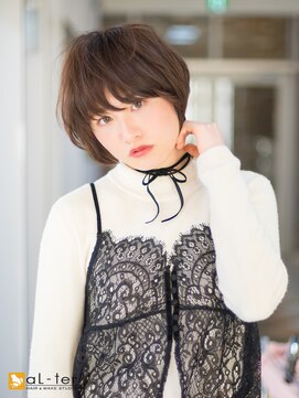 アルターリアン(aL ter LieN) 【aL-ter LieN TAKU】小顔カット☆柔らかマッシュショート　千葉