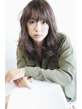 ピトヘアサロン(PITO hair salon) 【PITO】カジュアルレイヤードミディ 顔周りの似合わせ