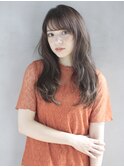 [K-two銀座]田中みな実風ナチュラルロング/美髪/前髪カット