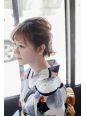 和装ヘアアレンジ♪