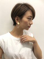 ロンド レグリーズ 立川(Lond leglise)&nbsp;【山方　直也】耳かけ×マニッシュショート×大人かわいい