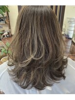 ヘアー イズム アンズー(HAIR ISM ANZU)&nbsp;セミロング×レイヤー