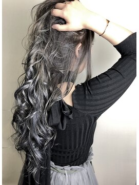 ヘアサロンエムフィス 池袋東口(HAIR SALON M Fe's) デザインカラー/厚めバング/ローライト/スリークボブ