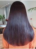 【hair resort MAHANA 平岩】ダークブランジュ×美髪ストレート