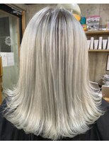 ヘアカロン 熊本本店(Hair CALON)&nbsp;ホワイトブロンド