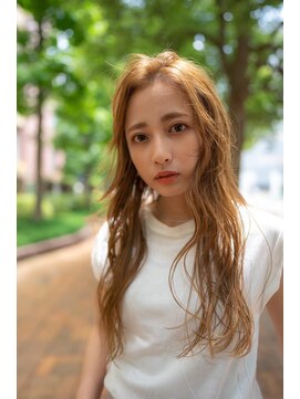 オースティン 門前仲町(AUSTIN) 前髪かき上げイメチェンイヤリングカラーラベンダーカラーくびれ