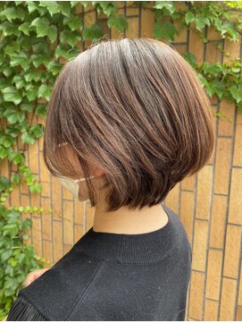 ルポ(H REPOS) 艶感ショートボブ