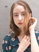 クレール 松戸(Clair)&nbsp;くびれボブ/カーキグレージュ/大人かわいい/フェザーバング