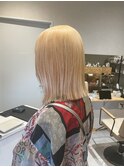 抜きっぱなしブリーチカラー♪