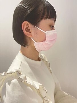 ラヴェストバイフレイスウェル(LOVEST by frace well) オン眉ワイドフルバングミニボブ♪