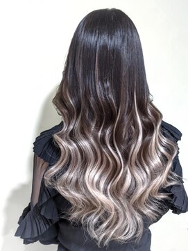 ニーナ ヴィジョン(NINA visioN) #エクステ#艶髪#ロング#グラデーション