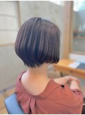 ひし型小顔ショート大人可愛い30代40代大人ノーブルOL