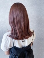 オブジェ シエル(obje't ciel)&nbsp;【obje’t ciel】チェリーブラウン＆くびれロング【暮石唯】