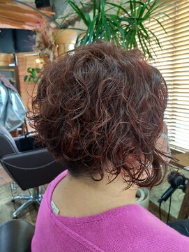 ロッソバイアルター 鎌取(ROSSO by aL-ter) イメチェン/ハッシュカット/似合わせカット/レッドブラウン石橋