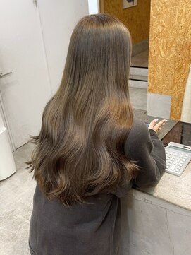 ポーチバイハニー オモテサンドウ(PORCH by HONEY omotesando) ヘーゼルオリーブ　グレージュ　レイヤーカット