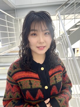 ネウィ ジャム 町田(newi JAM) ミディアムパーマ/ゆるふわパーマ/ウェーブパーマ