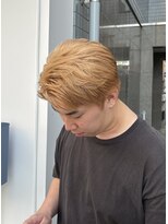 ファーレンピュア(FAHREN PURE)&nbsp;ミルクティーベージュ/ブリーチ/メンズ/イルミナカラー