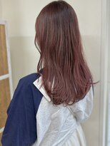 ヘアメイク シンズ ヤシマ(Hair Make SHIN'S YASHIMA)&nbsp;ピンクベージュ/レイヤーカット/小顔カット/高松