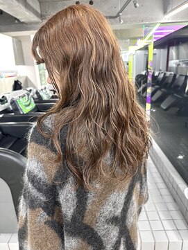 レコ 渋谷(LECO) レディースロングパーマゆるパーマ