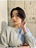大人ショートボブレイヤーカットマッシュショート