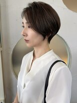 ヘアメイク シンズ レインボー(Hair Make SHIN'S RAINBOW)&nbsp;ショートボブ/大人巻き/ぷつっとボブ/ナチュラルモード/高松