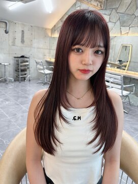 サイン 表参道(SIGN) 韓国ヘアレイヤーカット髪質改善ケアカラー透明感カラー