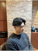 銀座 スパイラルパーマ <理容室>メンズ