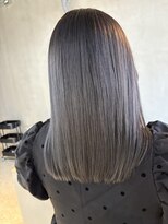 トリニティ(trinity)&nbsp;ブリーチ　ダブルカラー　髪質改善　グレー　豊見城　美容室