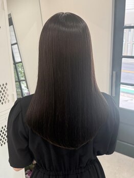 ネノ(neno)の写真/最高級トリートメントAujua導入！一人ひとりのお悩みに合わせたオーダーメイド施術で圧倒的な艶感☆