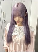 14835ラベンダーパープル韓国レイヤーラベンダーミルクティー