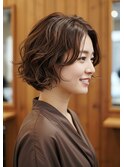 ゆるふわパーマ20代30代40代髪質改善白髪染め狭山ヶ丘