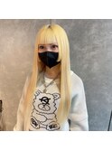 心斎橋×プルエクステ×ブロンド×金髪