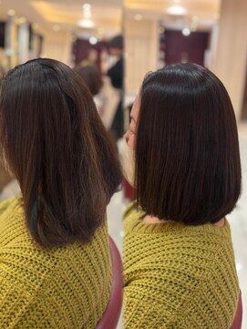 フェイス 伊勢原(FACE。) プレミアム髪質改善／ダメージレス縮毛矯正