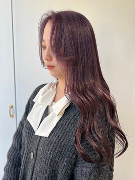 ラ ミュウ 八王子(LA.MIU) ラベンダーアッシュ　ピンクラベンダー　韓国風【八王子駅】