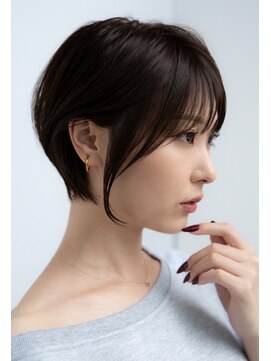 エインアンリー 表参道(AIN.ANLY.) 前髪あり大人ショート 30代40代50代【AIN.表参道】川原