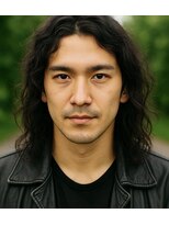 ロジック(LogIc) 無造作ロング×レザースタイル