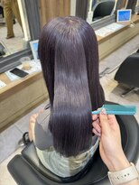 ケンジ 横須賀中央(KENJE)&nbsp;透明感とツヤ感たっぷり！ラベンダーカラー