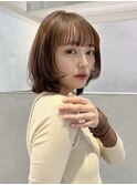 髪質改善トリートメントミルクティーベージュカラーくびれヘア