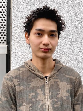 ニトバイアンキシム(nit by ahnkism) スパイキーショートビジネスメンズカジュアル