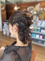 ラビアンフルール(La vie en Fleurs)&nbsp;ミディアムハーフアップ