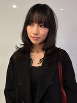ノラ ヘアーサロン(NORA HAIR SALON)&nbsp;【大久保】海外ガールの動きのあるレイヤーカットと透明感カラー