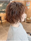 ルーズウェーブショート