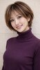 大人可愛いショートボブ☆