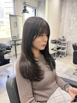 ジーナ 吉塚(Zina)&nbsp;レイヤーカット/韓国風/髪質改善/顔まわり/小顔/前髪