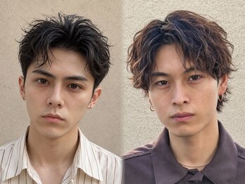 ジレス(Jiles)の写真/江坂駅徒歩1分●メンズカット+眉毛カット|￥3900[江坂/Men's/メンズカット/パーマ/縮毛強制/髪質改善/眉毛]