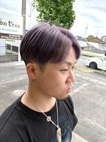 モントゥリー(Mon tree) ブリーチカラーラベンダーグレージュ