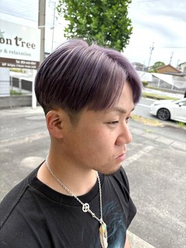 モントゥリー(Mon tree) ブリーチカラーラベンダーグレージュ